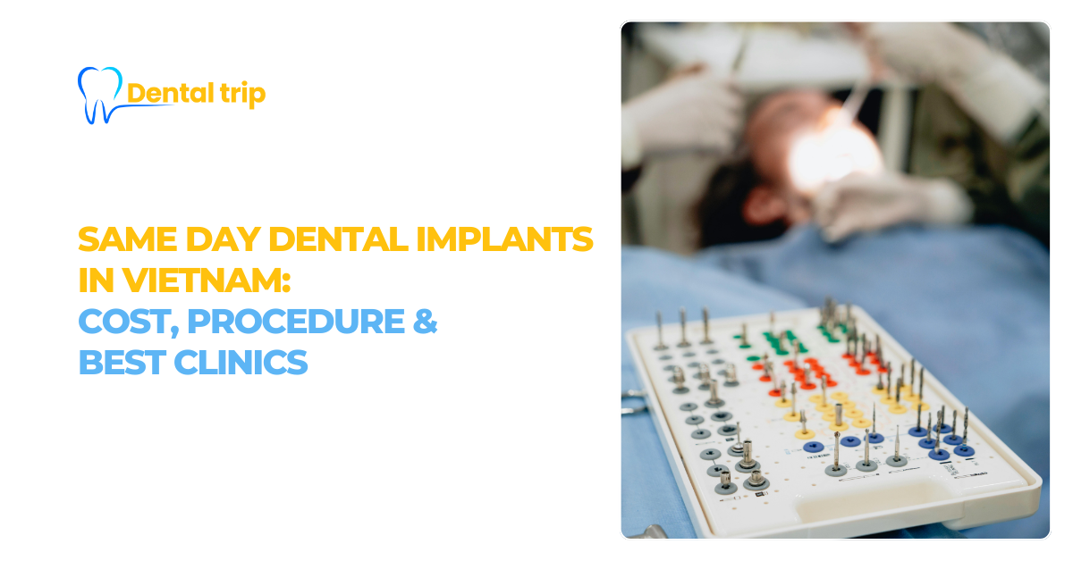 Same day dental implants in Vietnam