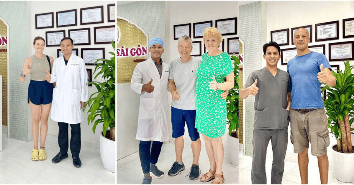 Saigon Center Dental Clinic teeth whitening in Vietnam