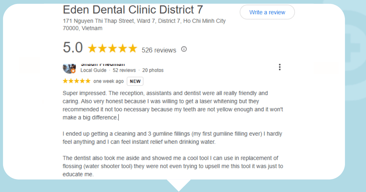 Review Eden Dental Clinic