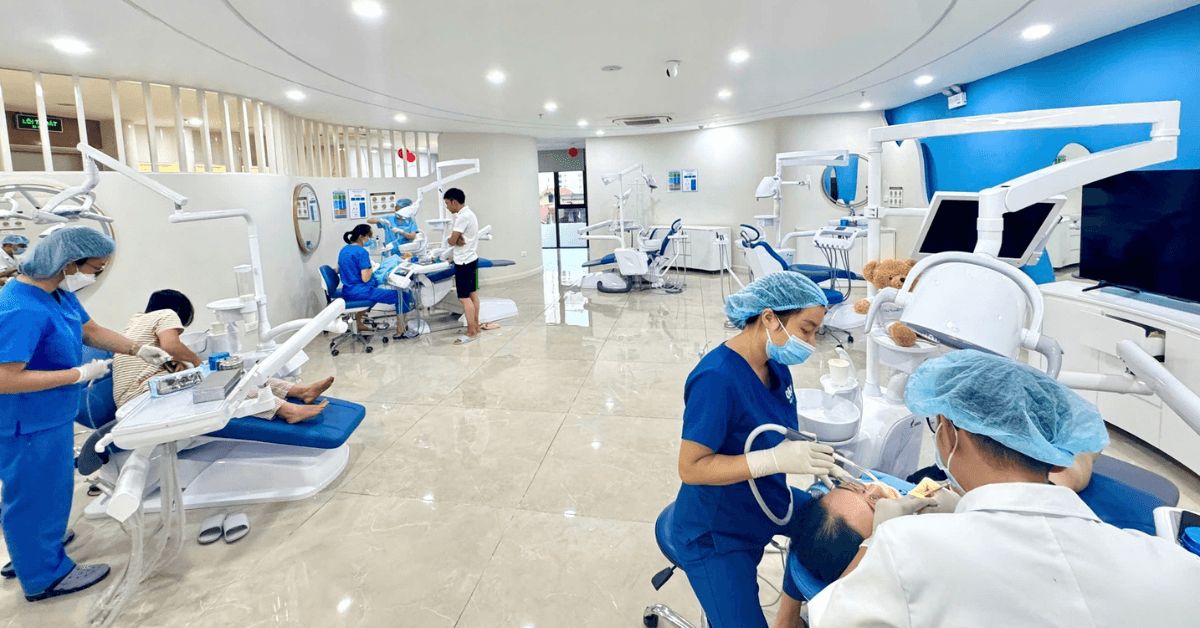 Modern treatment space at Ori Smile Dental Clinic