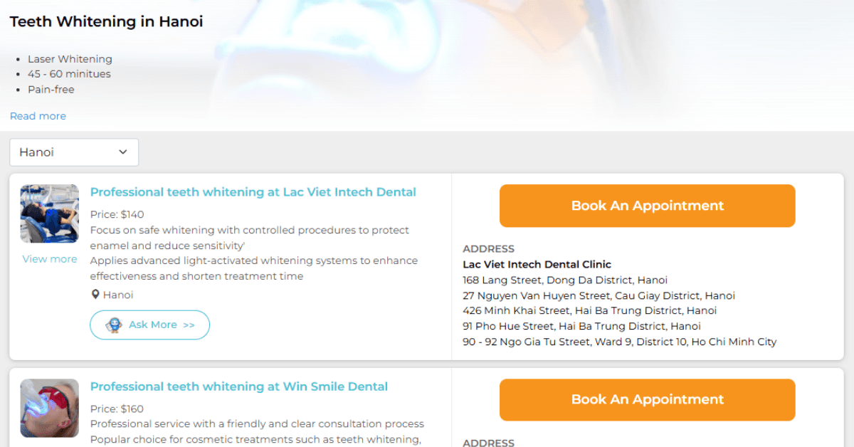 Vietnam dental tourism