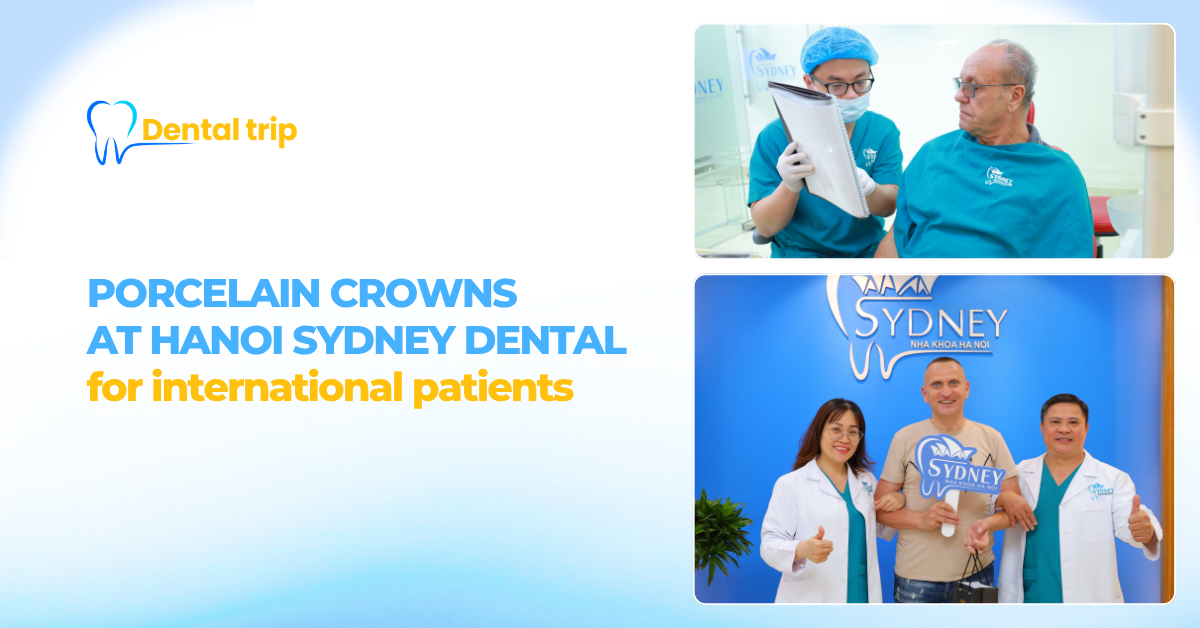 Dental crowns at Hanoi Sydney Dental 