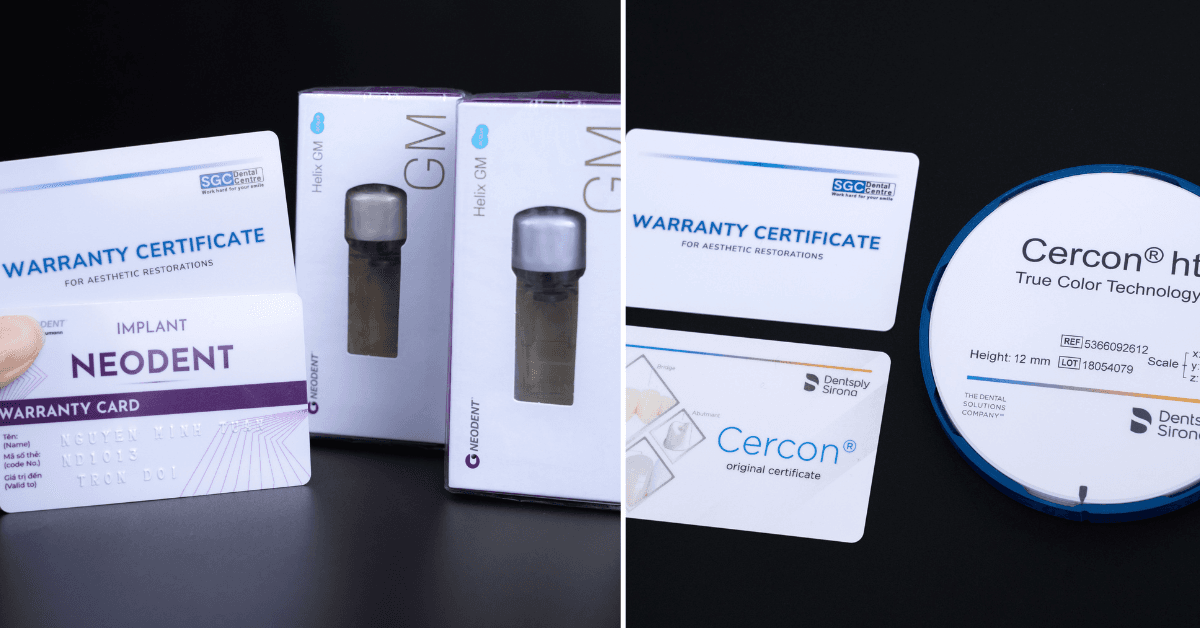 Waranty card