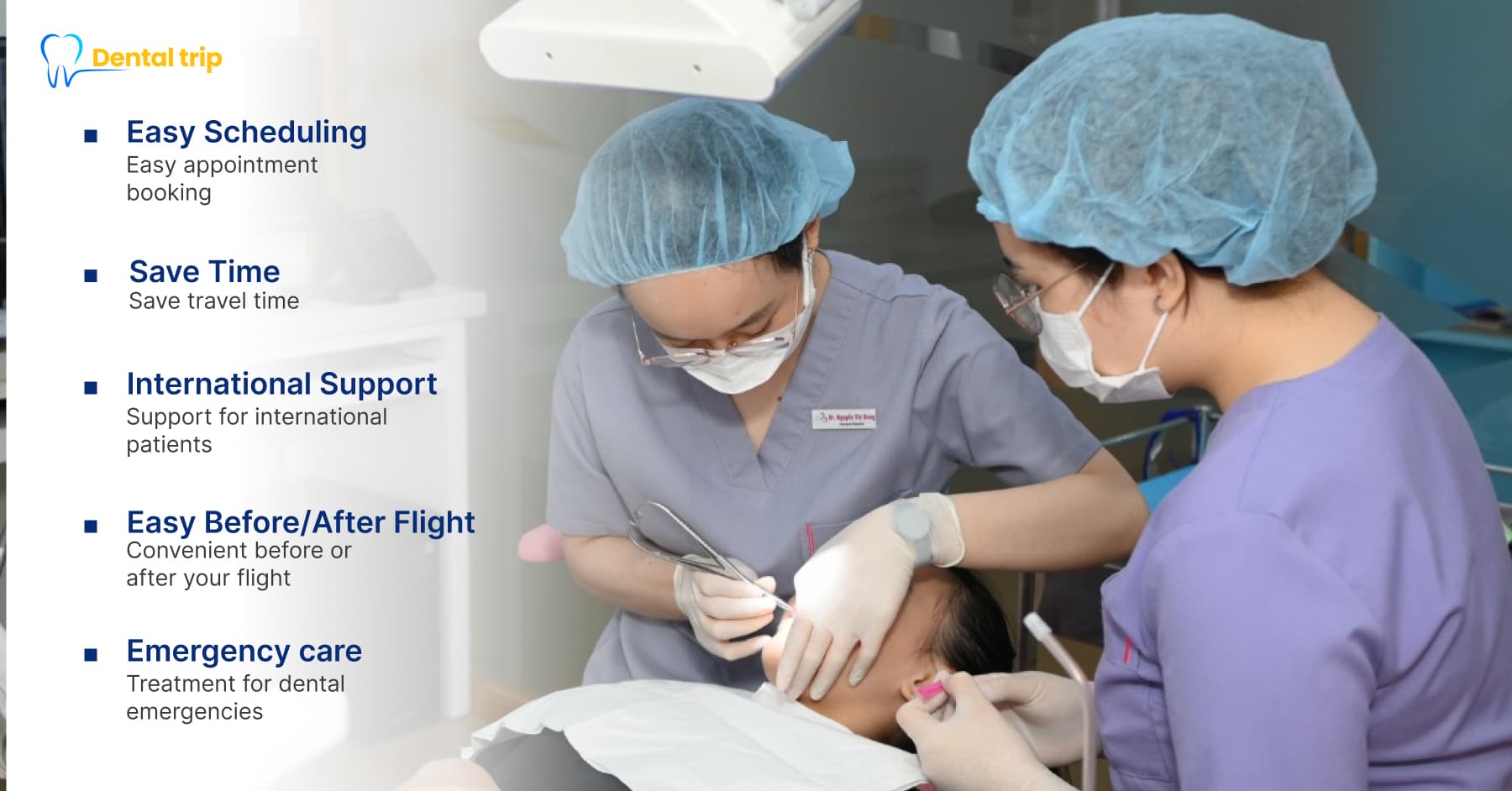 pros choose dental clinic Tan Son Nhat Airport