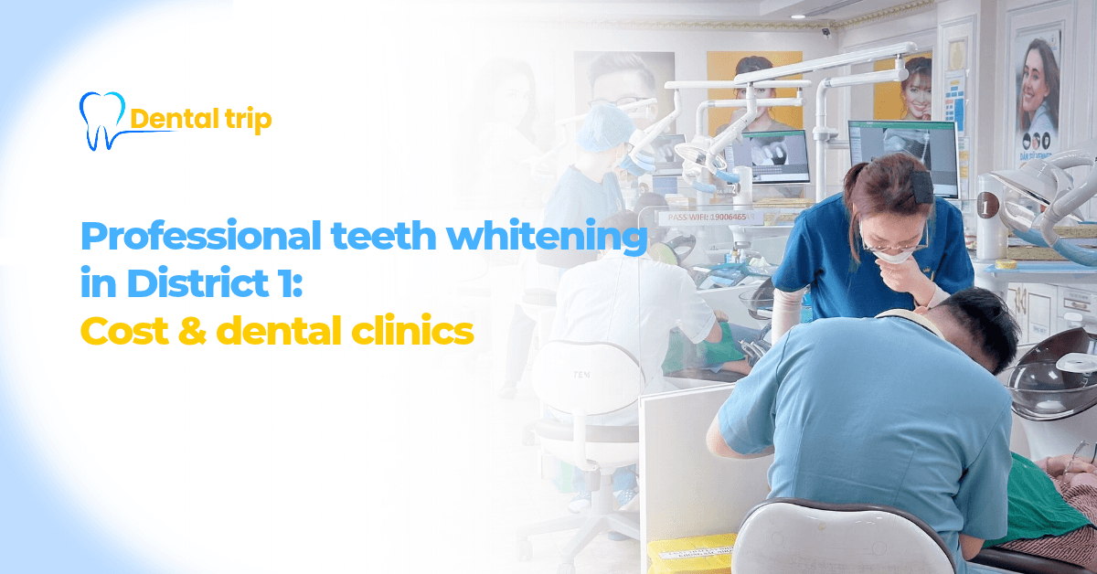 Teeth whitening in District 1