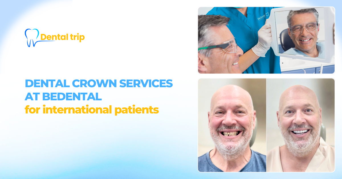 Dental crown services at BeDental