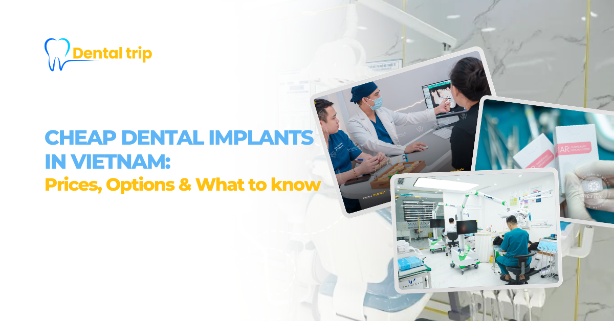 Cheap dental implants in Vietnam